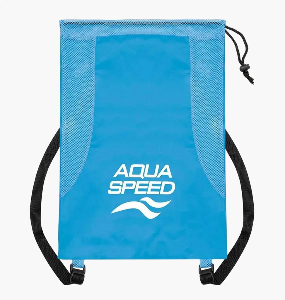 [630-02] Сітчаста сумка Aqua Speed MESH BACK PACK 61163 Блакитний Універсальний 51х36 см 630-02
