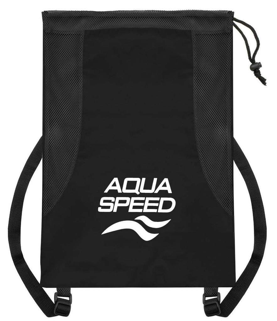 [630-07] Сітчаста сумка Aqua Speed MESH BACK PACK 61164 Чорний Універсальний 51х36 см 630-07