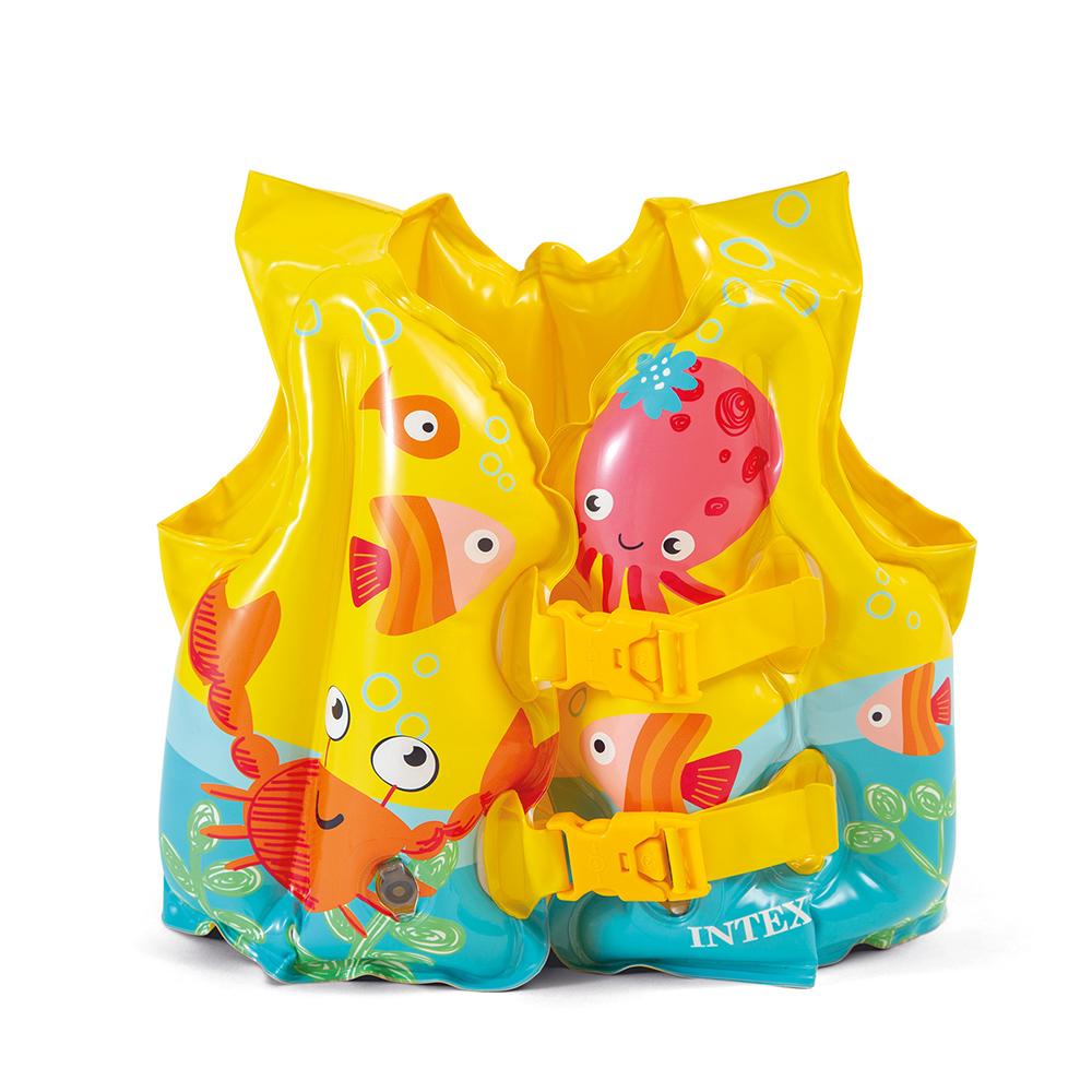[59661] Жилет для плавання Intex Tropical Buddies дитячий 3-5 років (18-30 кг) 59661
